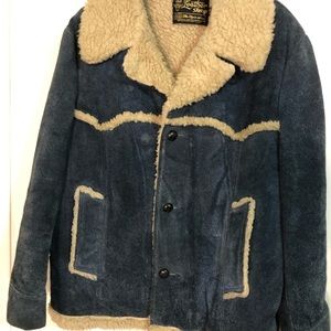*VINTAGE* Sears Leather Shop coat